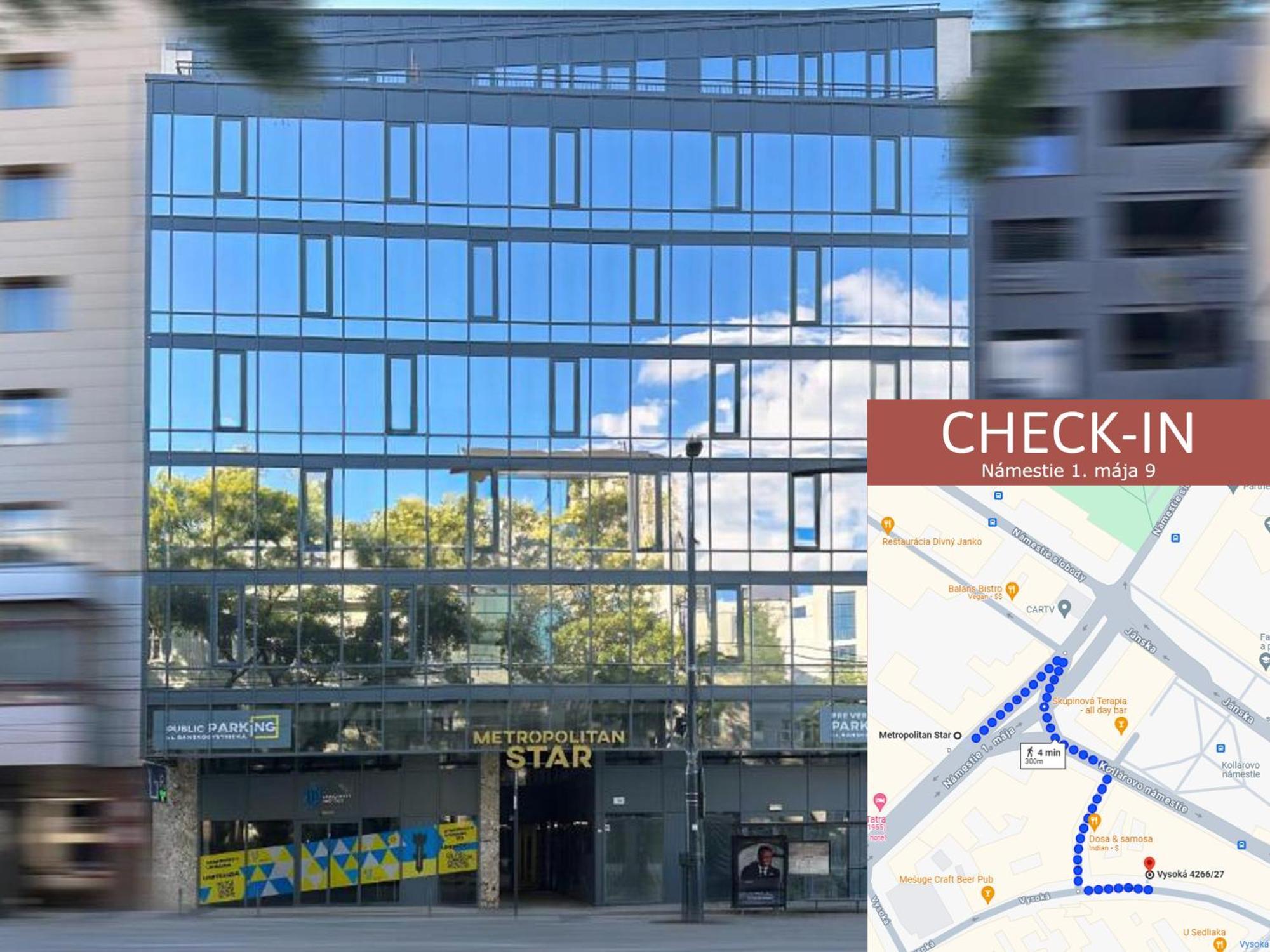 Hotel Reverie - Dependance, Check-In At Metropolitan Star Bratislava Exterior photo